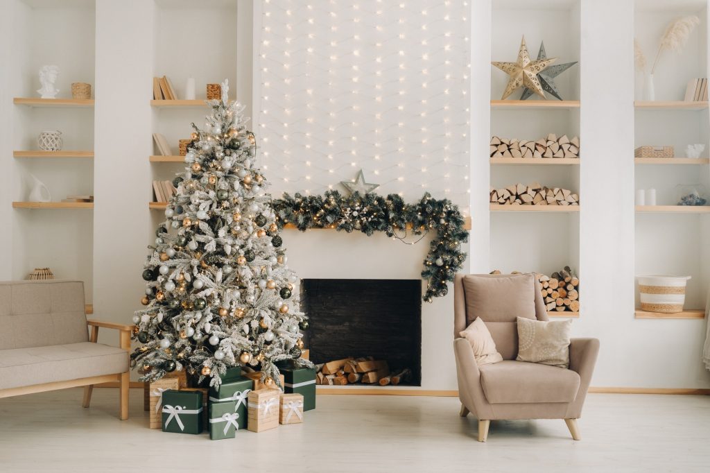 Decoración de navidad. 5 ideas de decoración navideña minimalista